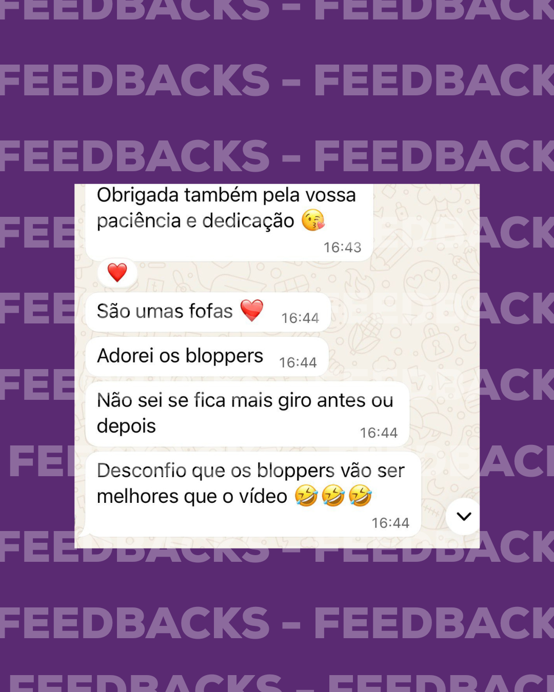 Feedback cliente