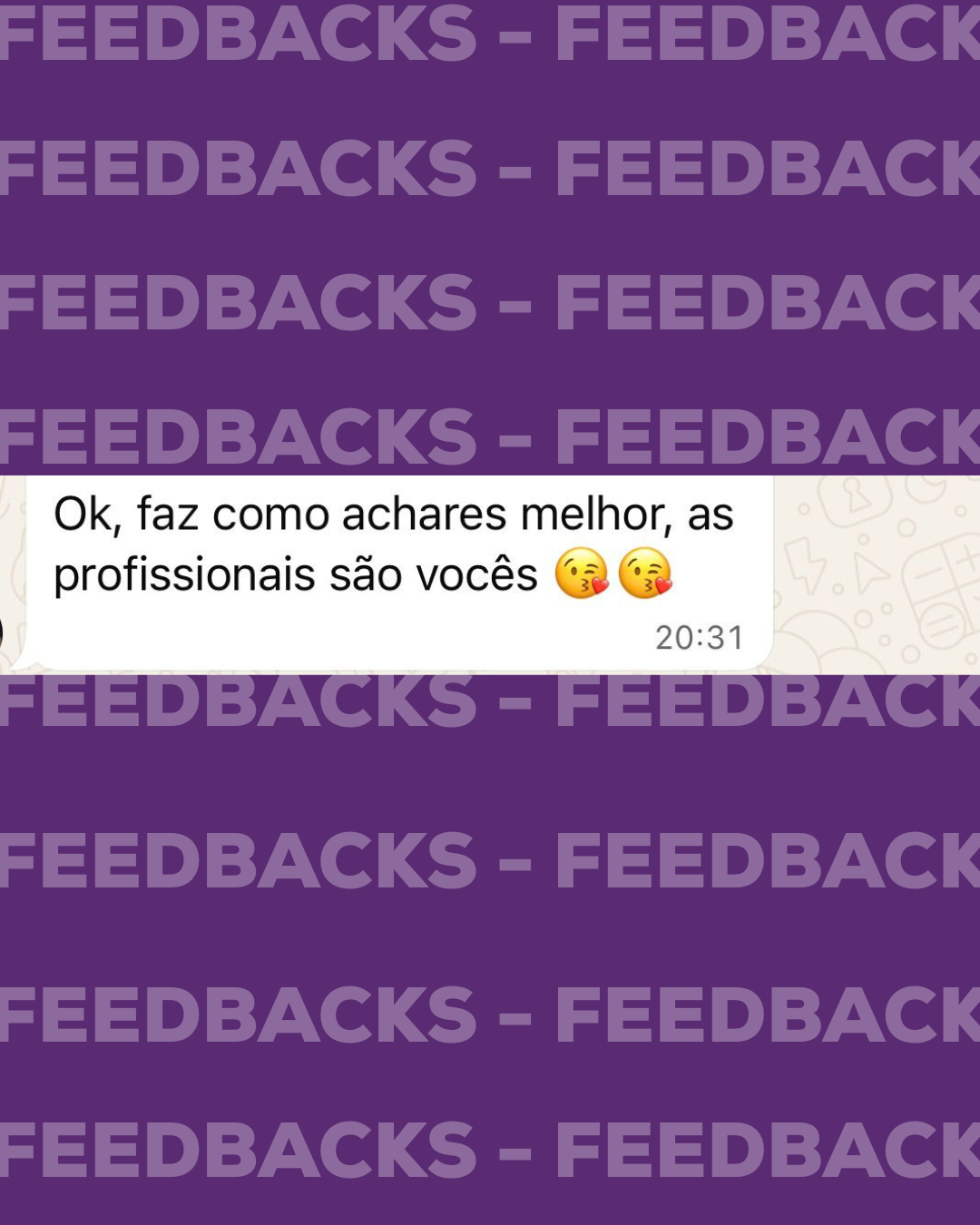 Feedback cliente